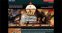 Desktop Screenshot of dicingonthecake.com